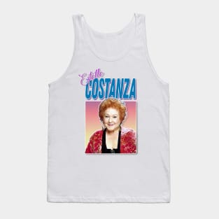 Estelle Costanza Aesthetic 90s Style Tribute Artwork Tank Top